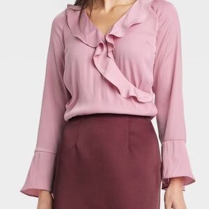 A New Day XS S M L XXL Blouse Lilac Shirt Boho